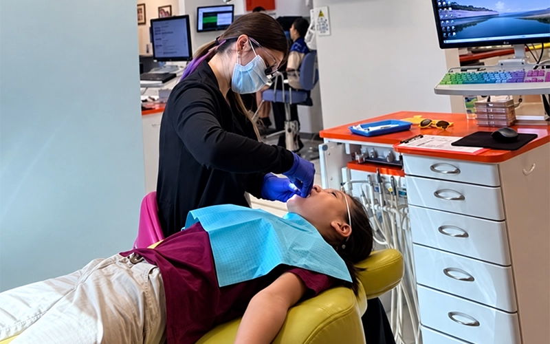 Patient Receiving A Dental Cleaning Alt